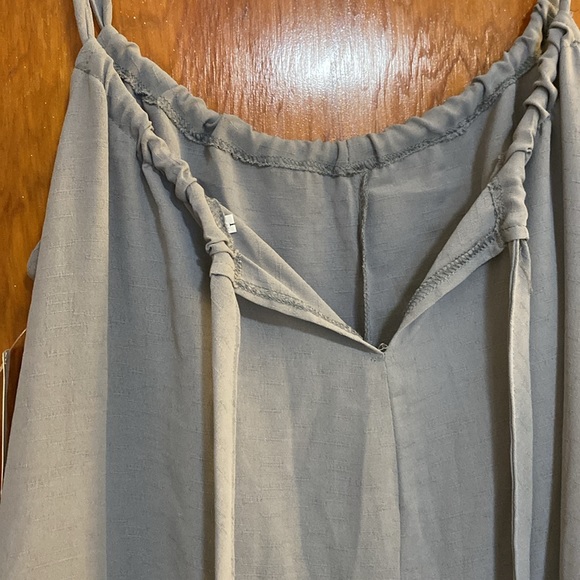 Grey romper overall jumpsuit - Picture 6 of 10